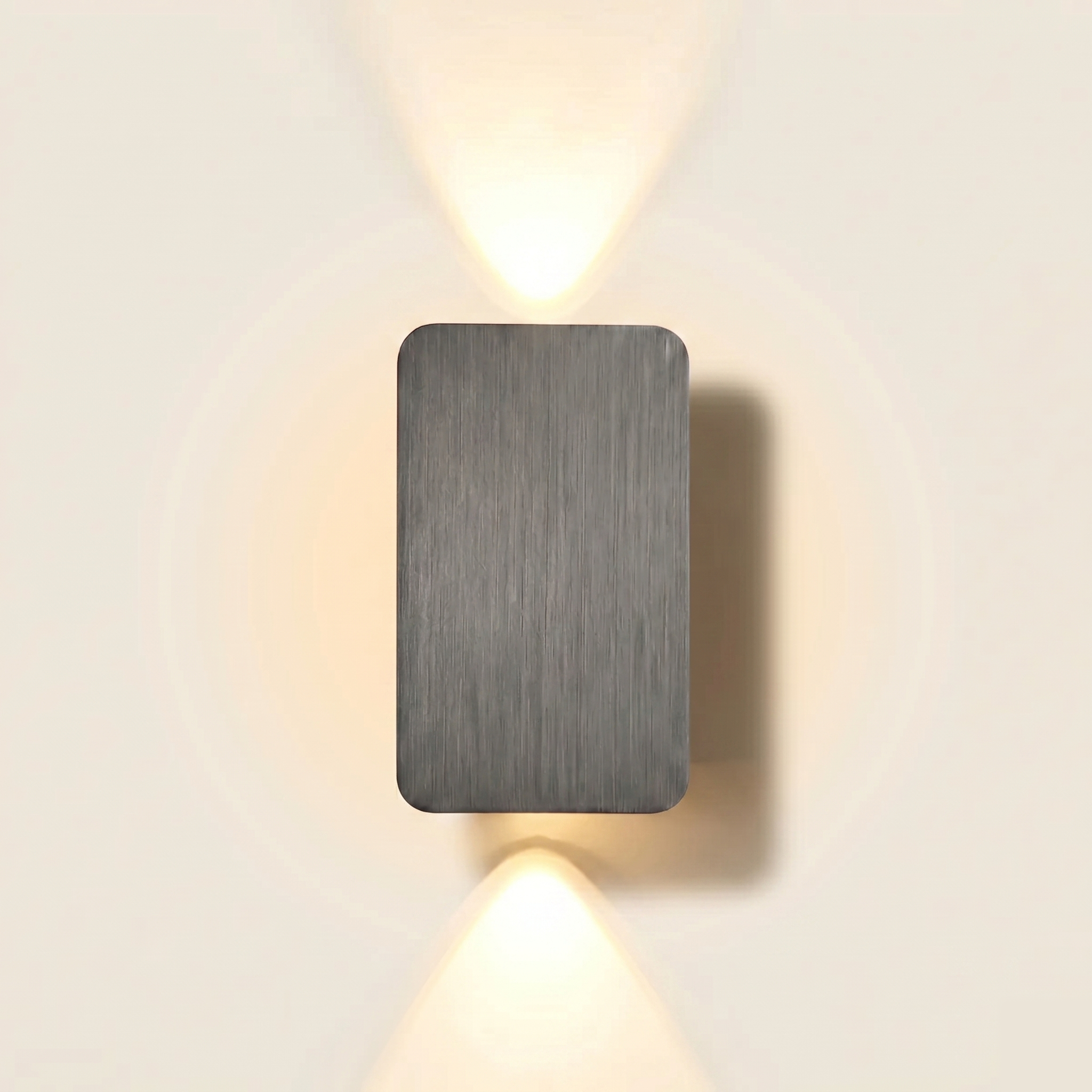 Up & Down LED Wall Light - Aluminium IP65 - Grey