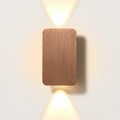 Up & Down LED Wall Light - Aluminium IP65 - Coffee