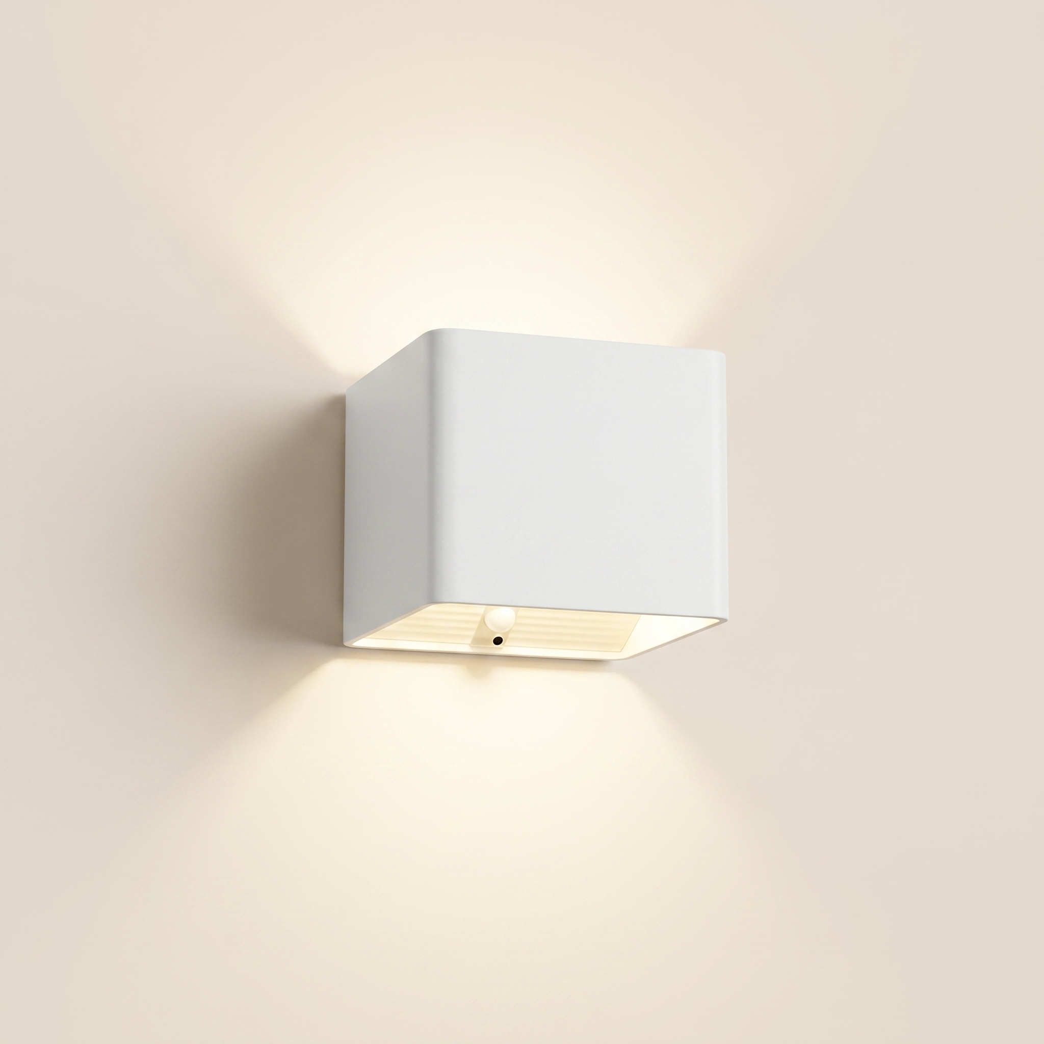 Rechargeable LED Wall Light with Motion Sensor - Wireless - White