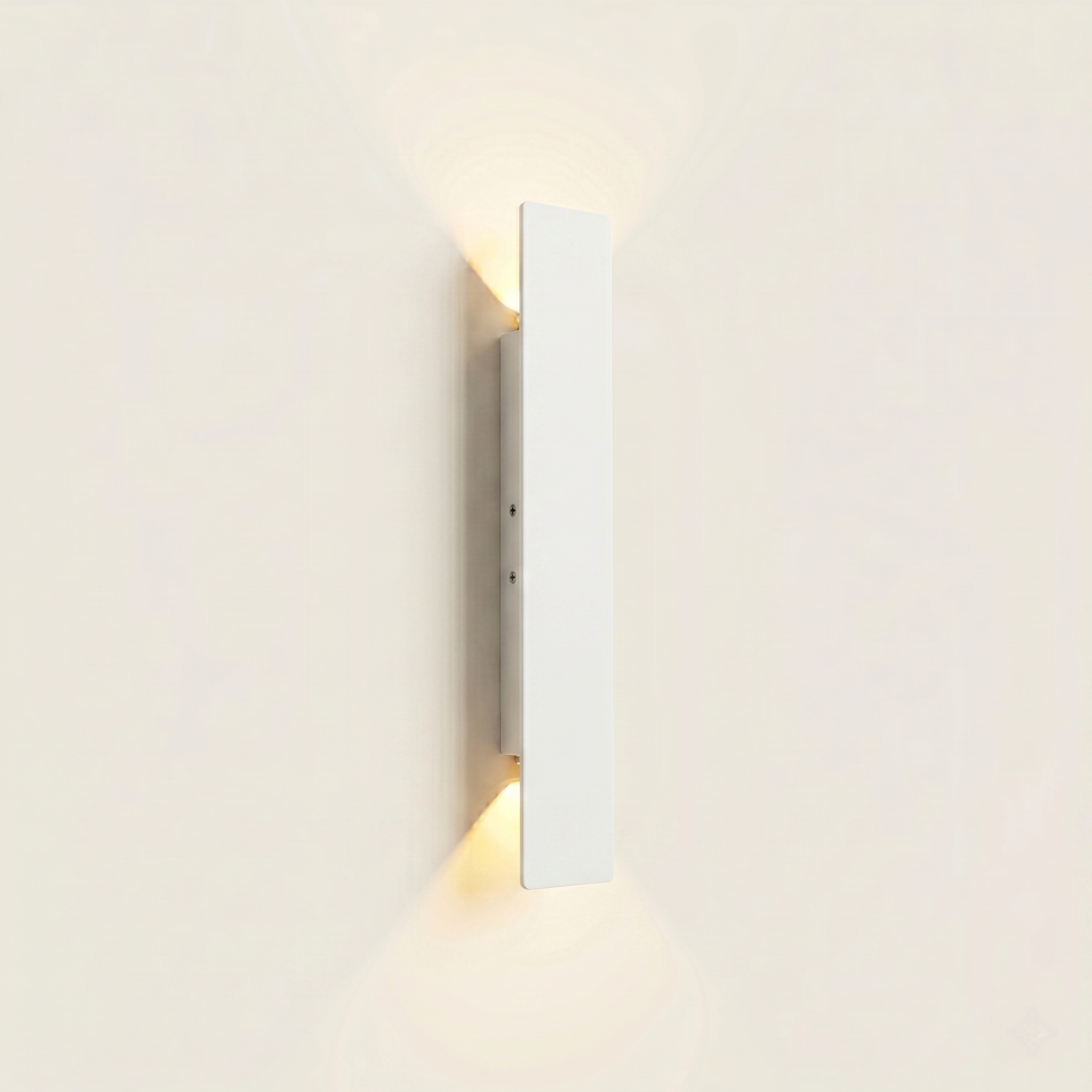 Minimalist LED Wall Light IP65 - Indoor/Outdoor Aluminium Bar - White