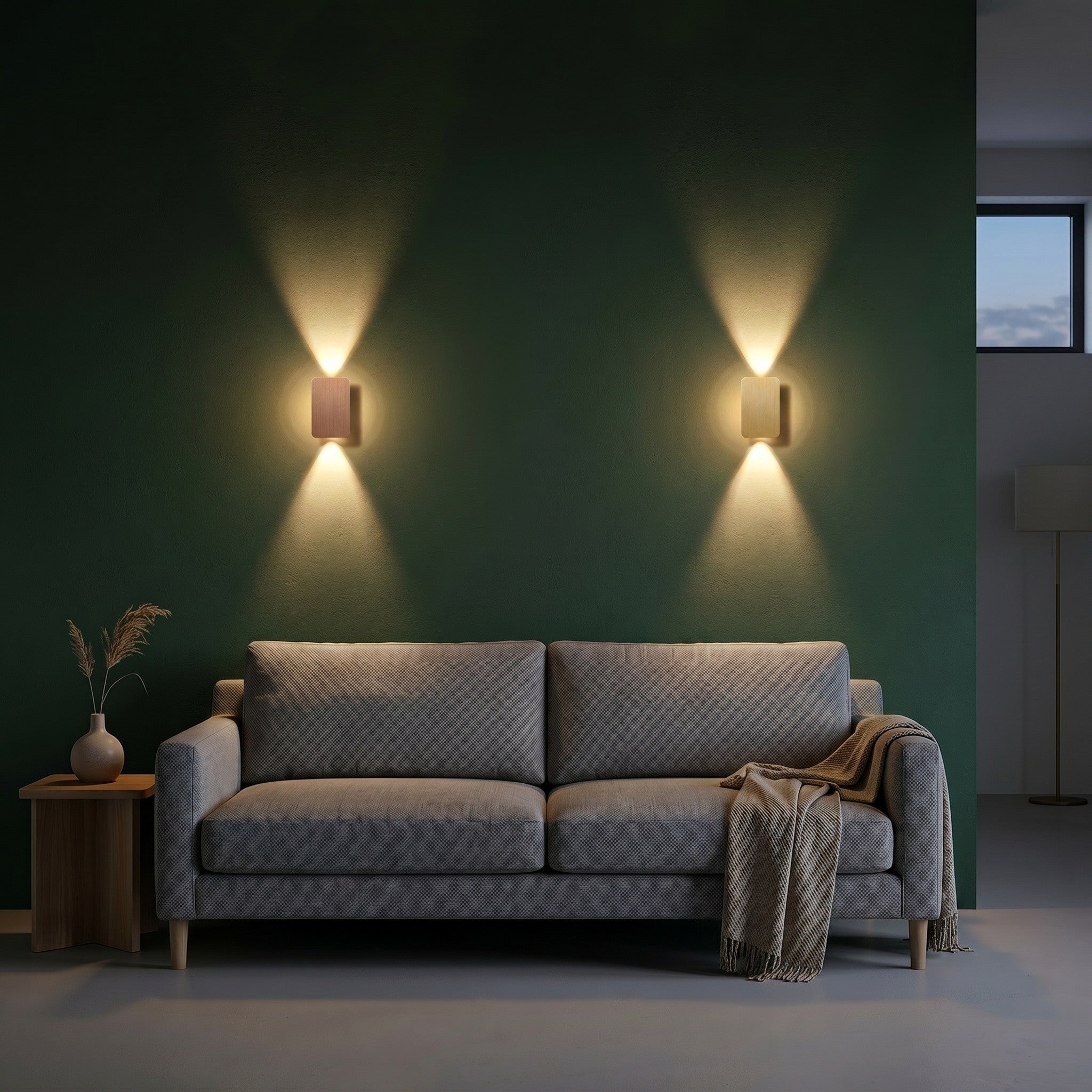 Up & Down LED Wall Light - Aluminium IP65 - product photo