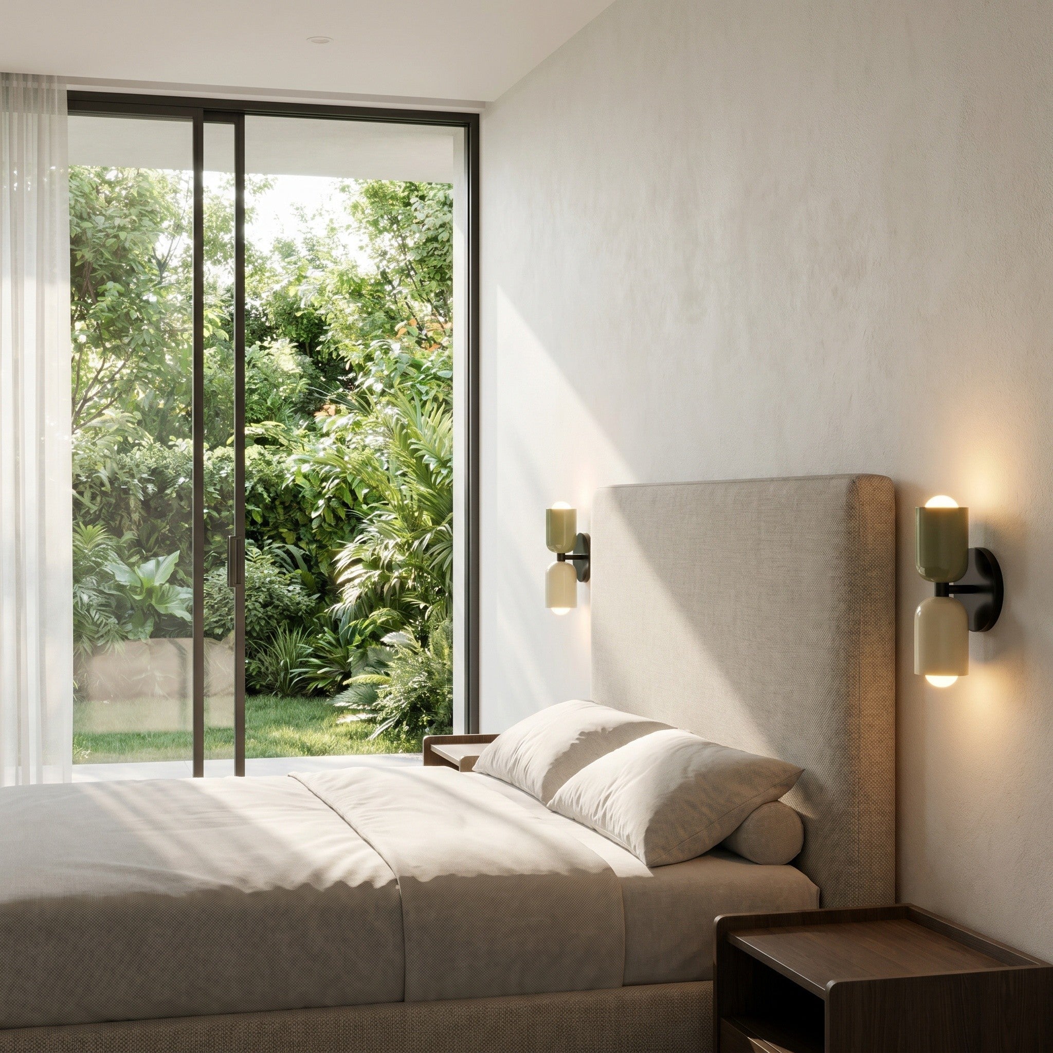 Multicolour Metal Disc Wall Light - LED Kids Room - product photo