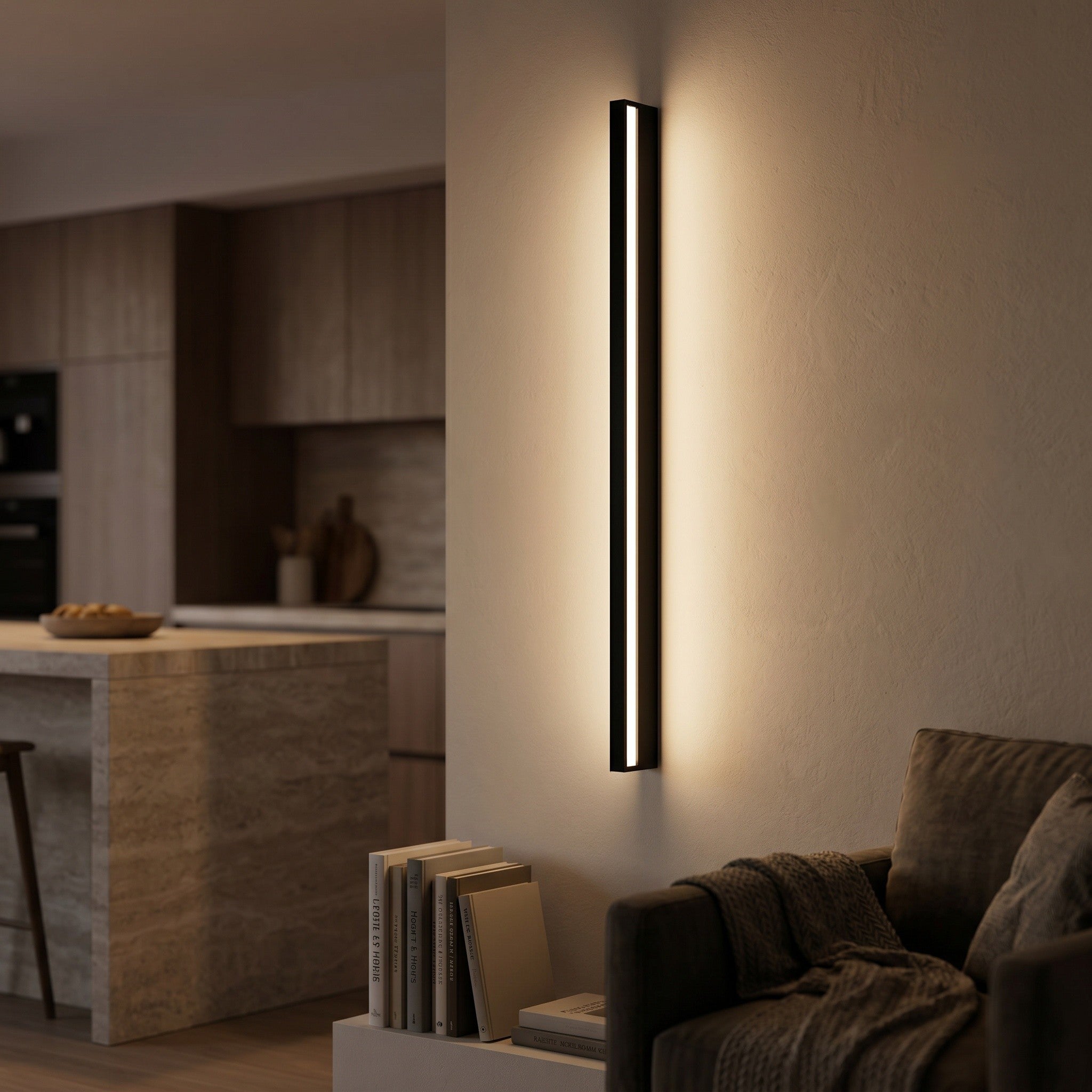 LED Mirror Wall Light - Vanity Strip Acrylic Diffuser - product photo