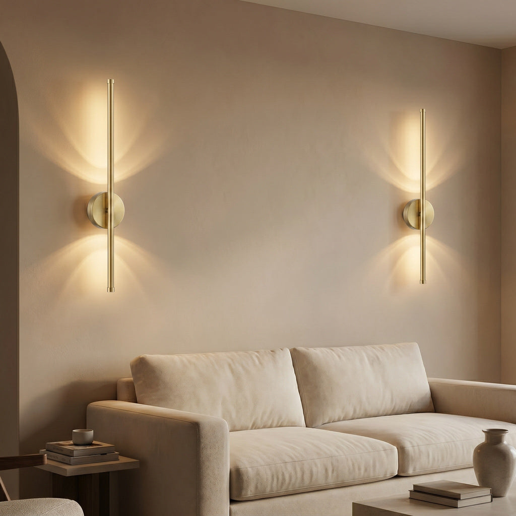 Wireless Rechargeable LED Wall Light with Remote - Battery - product photo